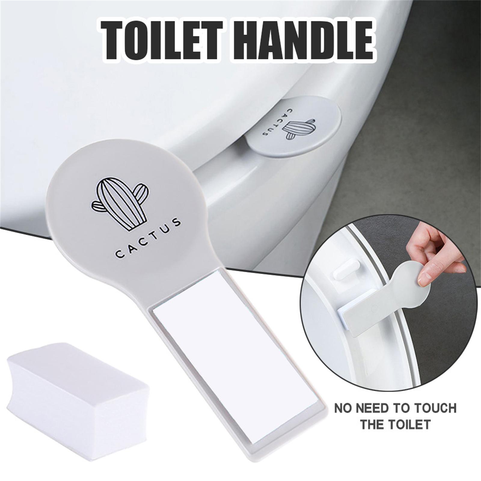 

Toilet Cover Lifting Handle, Avoid Touching, For Cleaner And Healthier Use One Size
