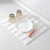 Absorbent Diatomaceous Earth Mat Multipurpose Dish Drying Pad Hygienic Kitchen Counter Draining Mat for Home Use