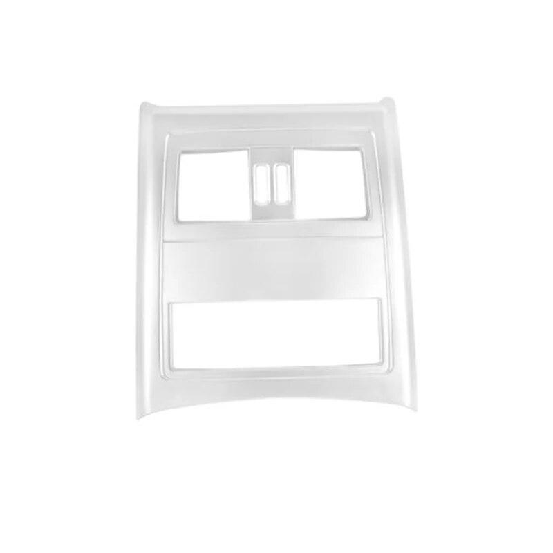 Fibră de carbon ABS Ieșire de aer condiționat spate pentru mașină Capac anti-kick Decorare cadru Accesorii auto pentru BMW Seria 3 E90 2005-12