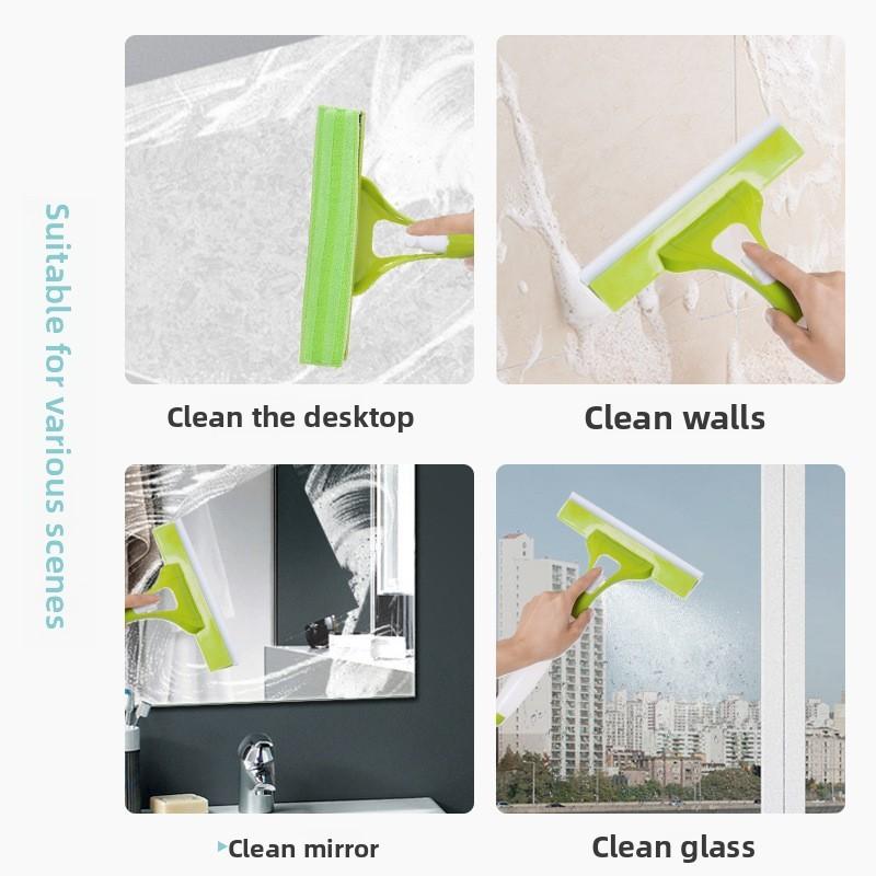 Glass Cleaning Tool With Plastic Material For Home Use Window And Shower Screen Cleaning