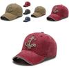 Sea Riveted Embroidered Baseball Cap Men Spring Fall Cowboy Outdoor Travel Shade