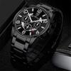 Watch Four-Piece Men'S Watch Steel Belt Men'S Quartz Watch Men'S Matching
