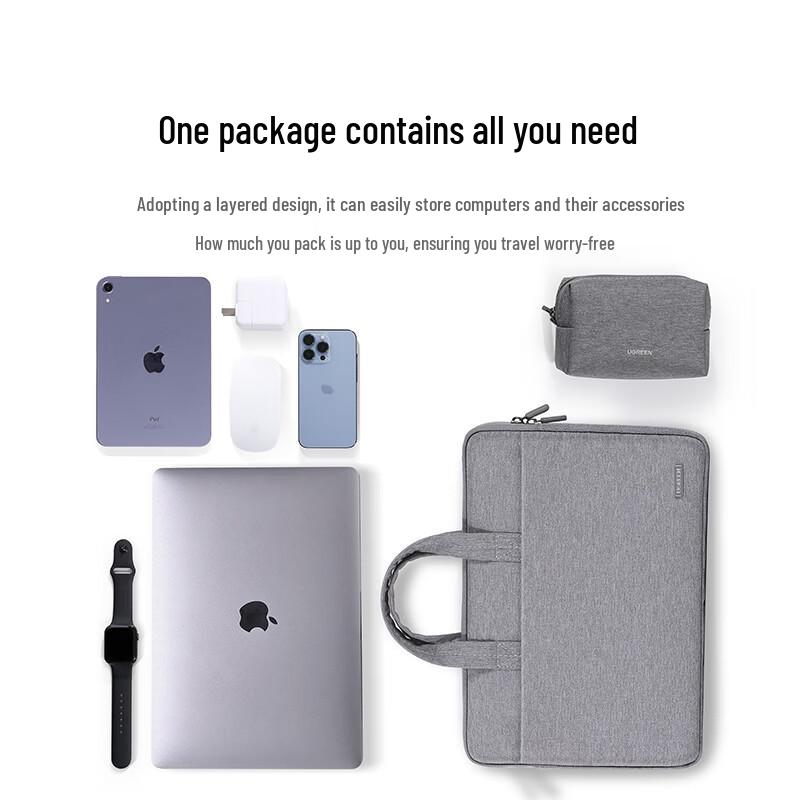 UGREEN Double-Layer Laptop Handbag & Sleeve