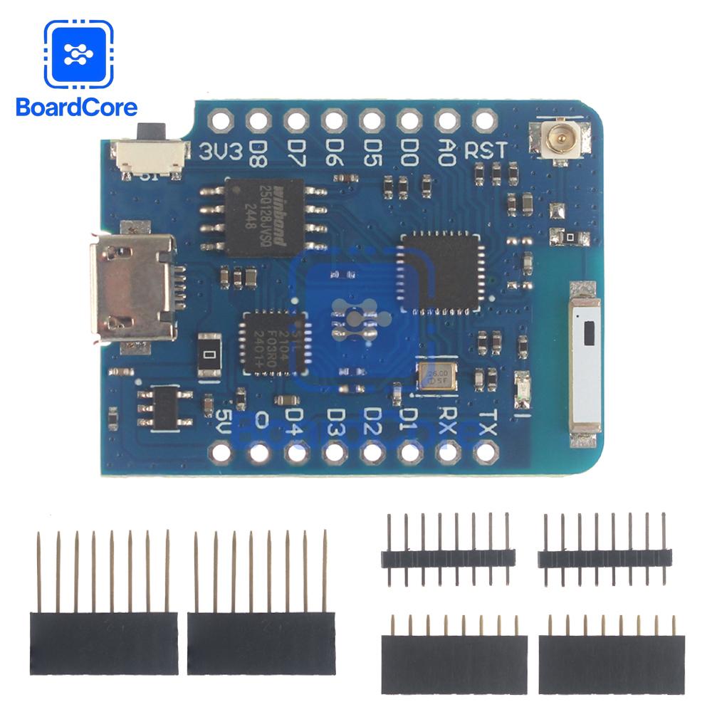 

D1 Mini Pro NodeMcu Development Board 16MB Bytes Lua WIFI Internet of Things Development Board Based ESP8266 CH340G
