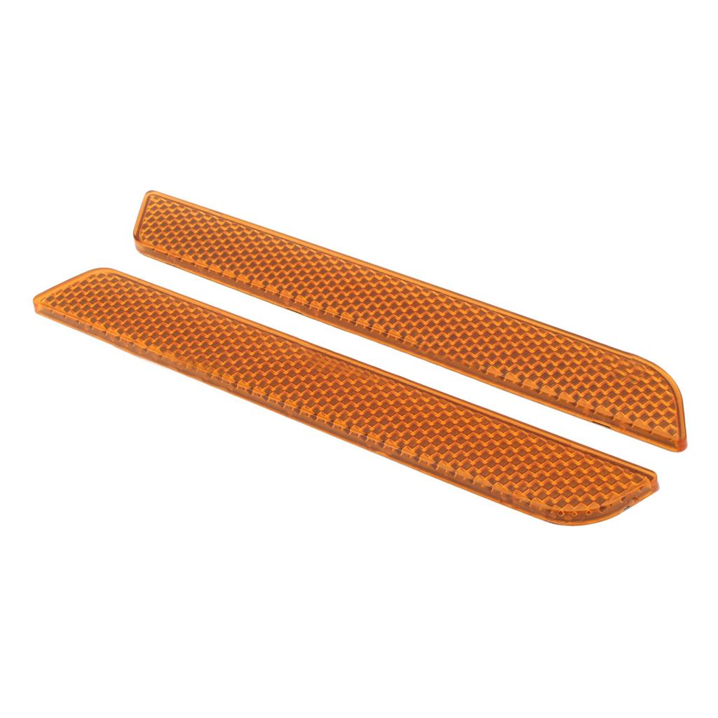 Verbesserter Reflektoraufkleber für die Vorderradgabel des Fahrers, reflektierende Abdeckung für die Unterschenkelschieber-Satteltasche, einfache Installation für 2014-up