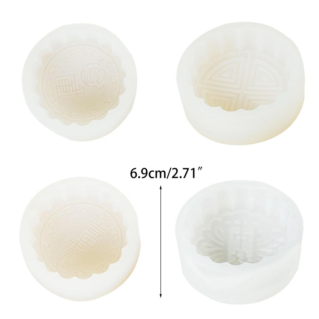 Mid-Autumn Themed Mooncake Decorating Tools Pudding Molds Kitchen Baking Gadgets
