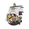 Cartoon One Piece Pirate Ship Brooch Anime Metal Enamel Pins Clothing Bag Lapel Badge Jewelry Gift for Fans Friends Accessories