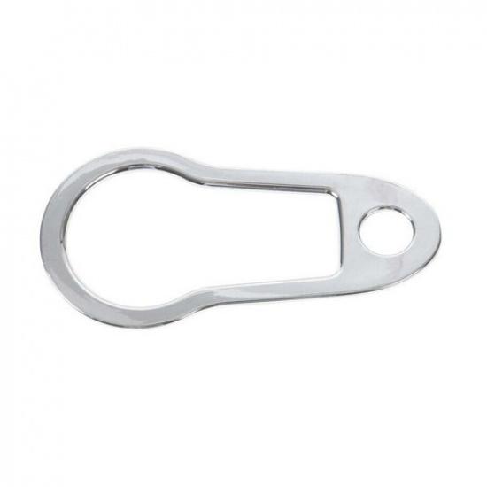 For 2014- Jeep Cherokee ABS Chrome Interior Car Headlight Adjust Cover Trim