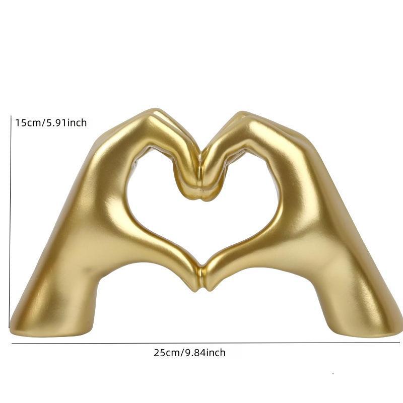 Přeshraniční Srdce Obývací pokoj Dekorace Design Domov Zahrada Dekorace Kreativní Umělecká Dekorace Láska Pryskyřice