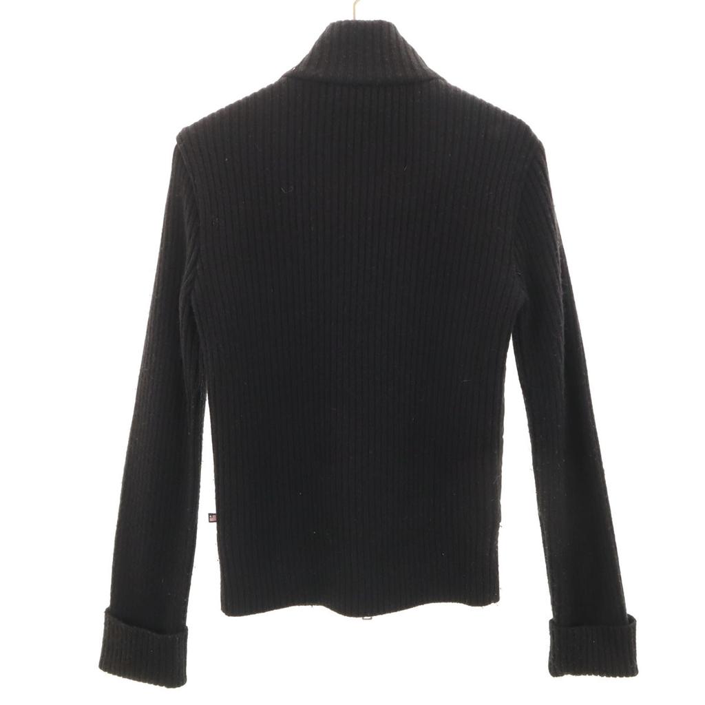 POLO JEANS COMPANY RALPH LAUREN Padded Switching Knit Jacket S Black Women Used