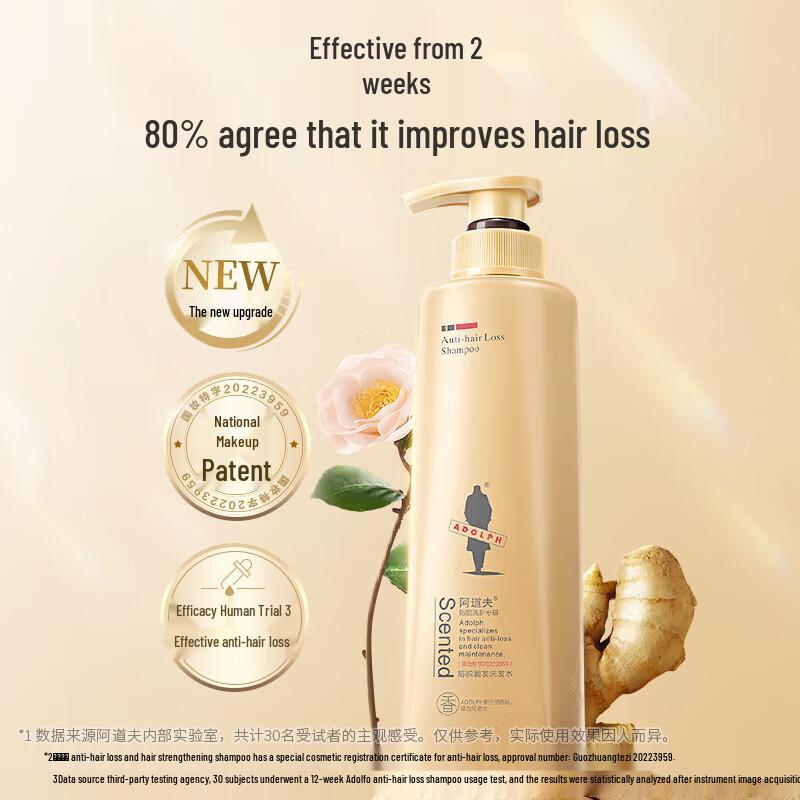 

Adolph Ginger Anti-Hair Loss Shampoo