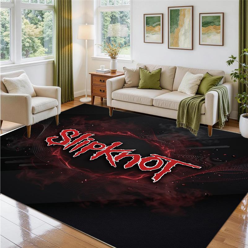 Slipknot Design Crystal Velvet Rug Soft Decorative Mat for Bedroom Entrance