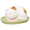 Yakushi Kiln Nekobiyori Eco Humidifier Height 8cm Napping Cat 9648 Approx.