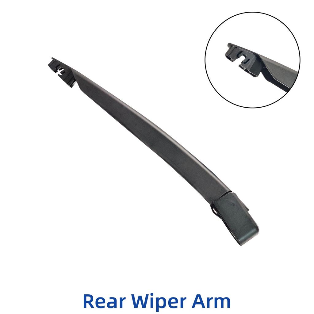 12" 300mm Rear Wiper Blade & Arm Set Kit For Nissan Kicks 2017-2022 Windshield Windscreen Tailgate Window Rain Brush