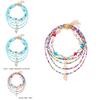 Collier de Perles Coquillage Mode pour Femmes avec Pendentif en Alliage pour un Style Décontracté d'Été