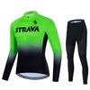 Mens Cycling Jersey Bib Shorts Set Quick-Dry Breathable Team Edition Road Mountain Bike Riding