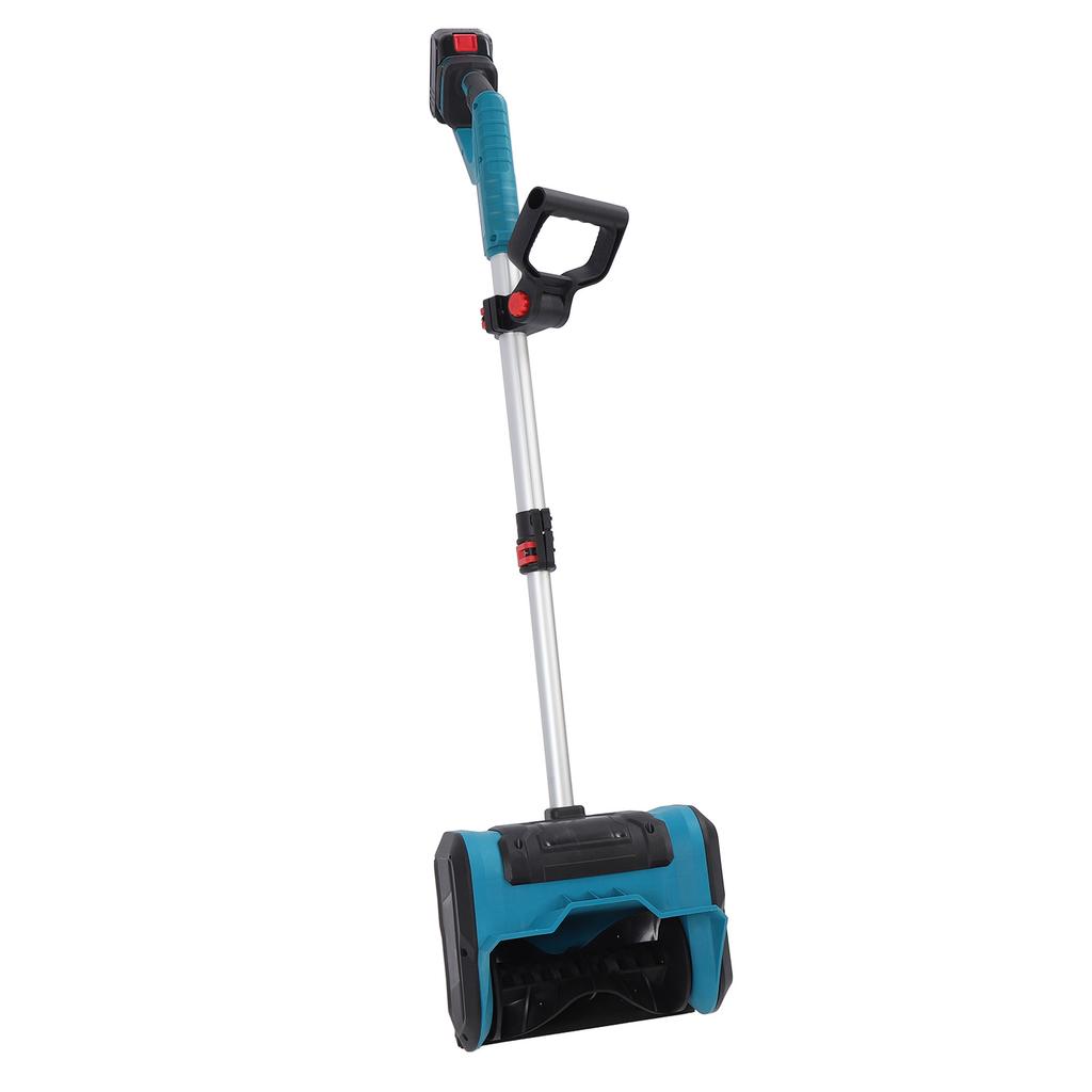 Cordless Electric Snow Shovel 21V Carbon Steel Cordless Snow Blower Shovel with Batteries and