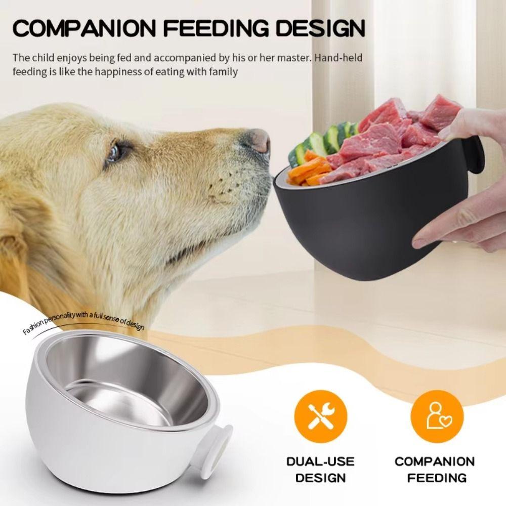 Adjustable Height Wall Mounted Dog Bowl Anti Spill Hanging Dog Water Dispenser Indoor