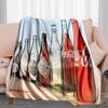 Cocacola Vintage Bottle Blanket Soft Comfortable All Seasons Perfect Sofa Office Naps Blanket Gift Idea Birthday Present Christmas Gift