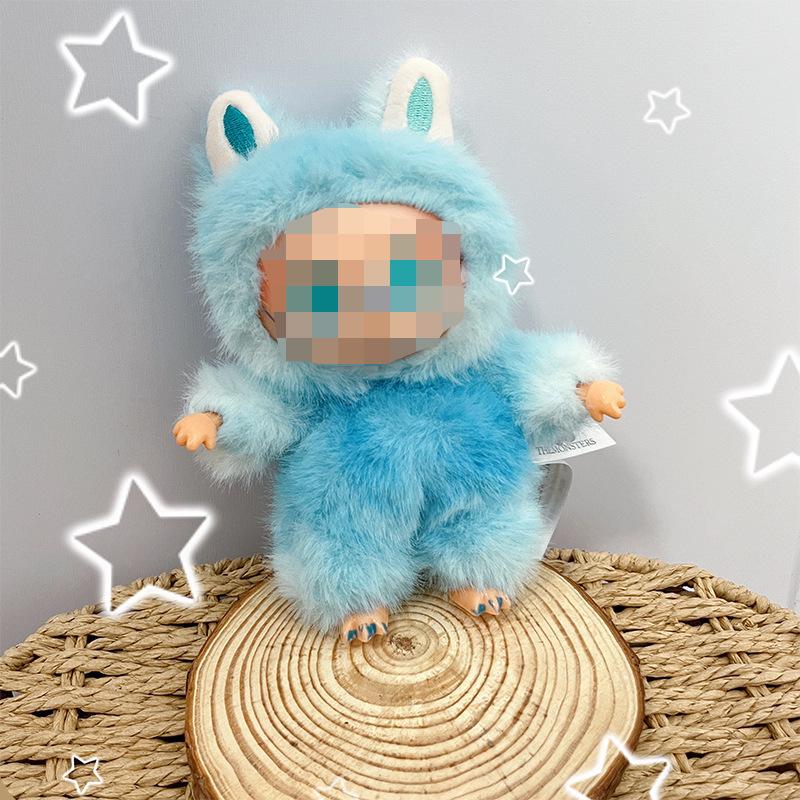 Cute Rabbit Plush Doll Vinyl Keychain Pendant