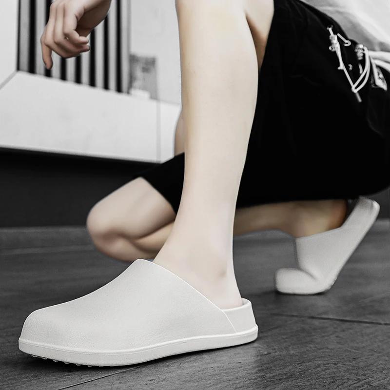 Horký výprodej Párů Stručné Pantofle Pánská Móda EVA Vodotěsné Boty Nové Dámské Venkovní Sandály pro Muže Nazouvací Plochá Plážová Klapka