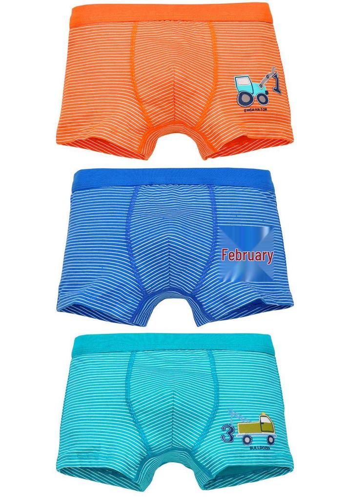 Boys' Boxer Briefs - Children's Underwear Shorts In Medium & Large Sizes
