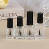 5/10/12/15Ml Empty Clear Glass Nail Polish Bottles With Brush Cap Refillable Containers For Nail Art Lip Golss Liquid Sample