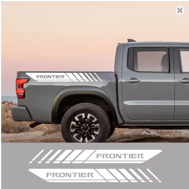 Nissan Frontier NP300 Rear Trunk Side Stickers - Car Graphic Decoration