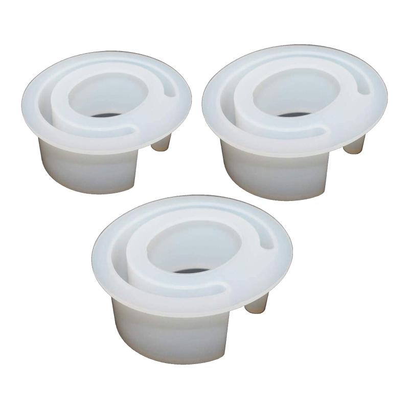 3 Sizes Resin Bracelet Molds Silicone Bangle Mold C Font DIY Open Cuff Bracelet Resin Casting Molds for Jewelry Making