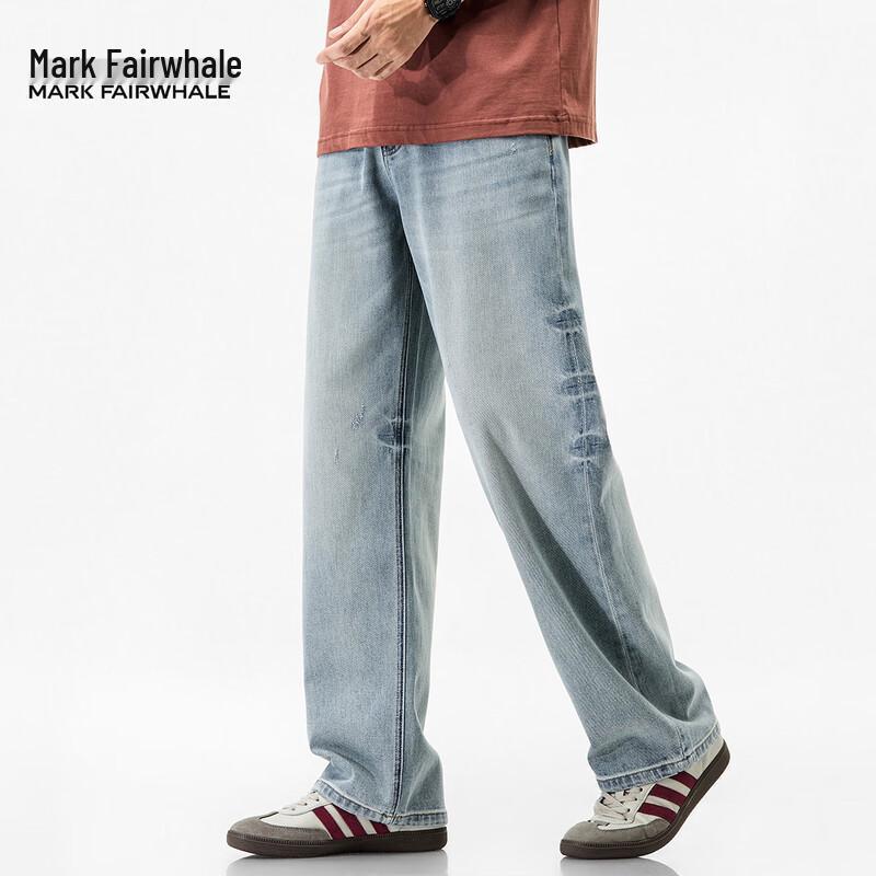 Mark Fairwhale Men's Loose Straight Leg Jeans