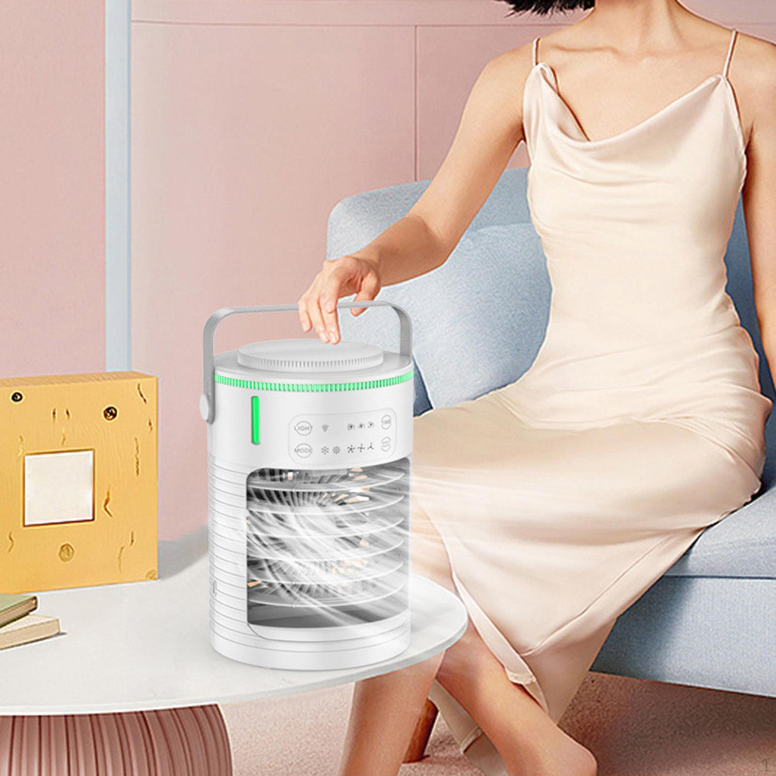 

Кондиционер Вентилятор Тихий USB Питание Многоцелевой Для Офиса Работа Кемпинг