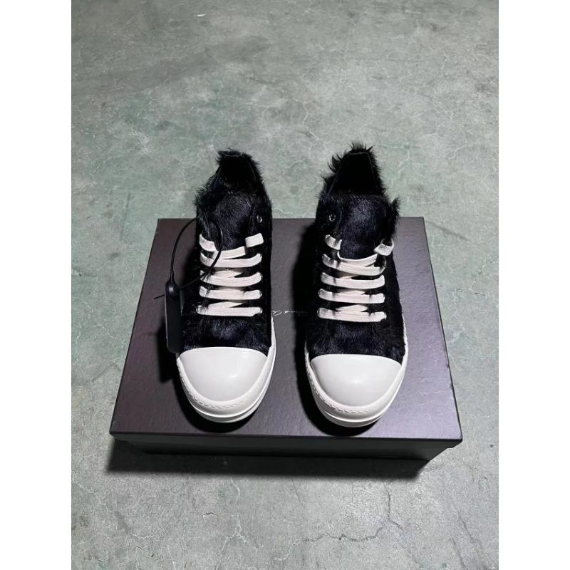 Marken Herrenschuhe Lässige Damen Fellschuhe Qualität Klassisches Rotes Pferdehaarleder Low-Top Sneakers Modedesigner Luxusschuh