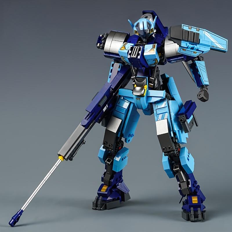 Robot Building Blocks Model Kit For Children - Assemble Your Own Toy Gift For Birthday/ Christmas/Halloween