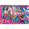 Růžový jednorožec Magická světla Barbie Dreamtopia - BARBIE - Několik zvukových a světelných sekvencí