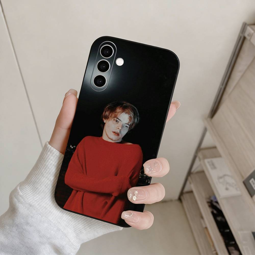 British Actor Charlie Heaton Phone Case For Samsung Galaxy A73,A72,A71,A70,A53,A52,A51,Others Soft Black Cover
