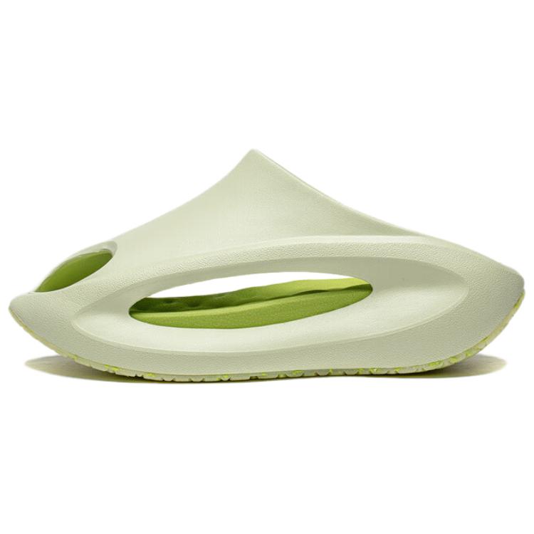 

Li Ning Cloud Travel Slay Comfortable Versatile Non-Slip Wear-Resistant Slide Sandals Unisex Footwear Light-Fruit-Green AZSV021-5 46⅓