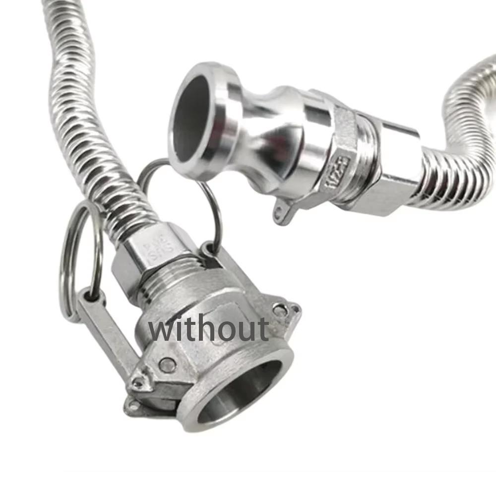 kegland 40/80cm Stainless Flexi Arm Kits 1/2inch Type F Camlock Beer Keg Accessories Homebrew Bar Tools