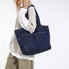 Vintage Denim Bag Women's Large Capacity Lightweight Handbag Tote Bag Student Class Crossbody Bag