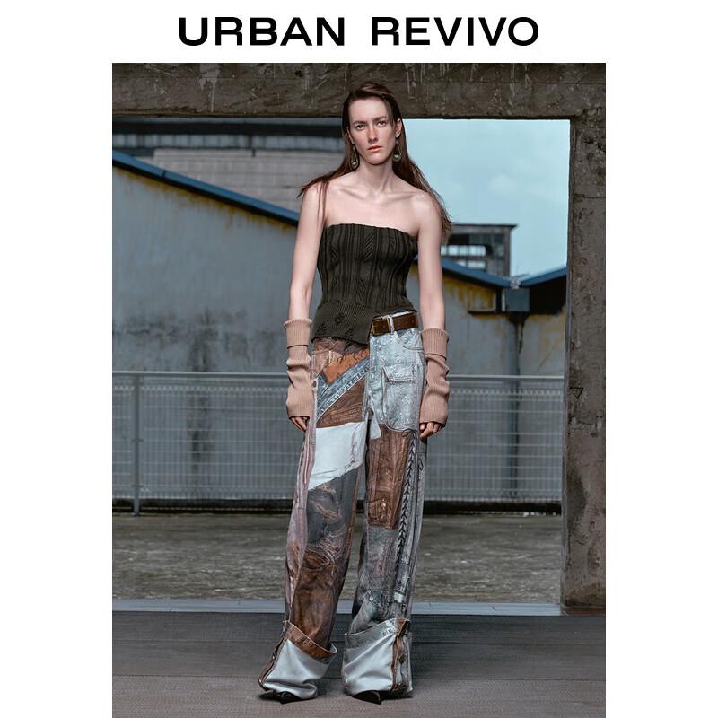 

UR Women s Designer Patchwork Denim Jeans 26