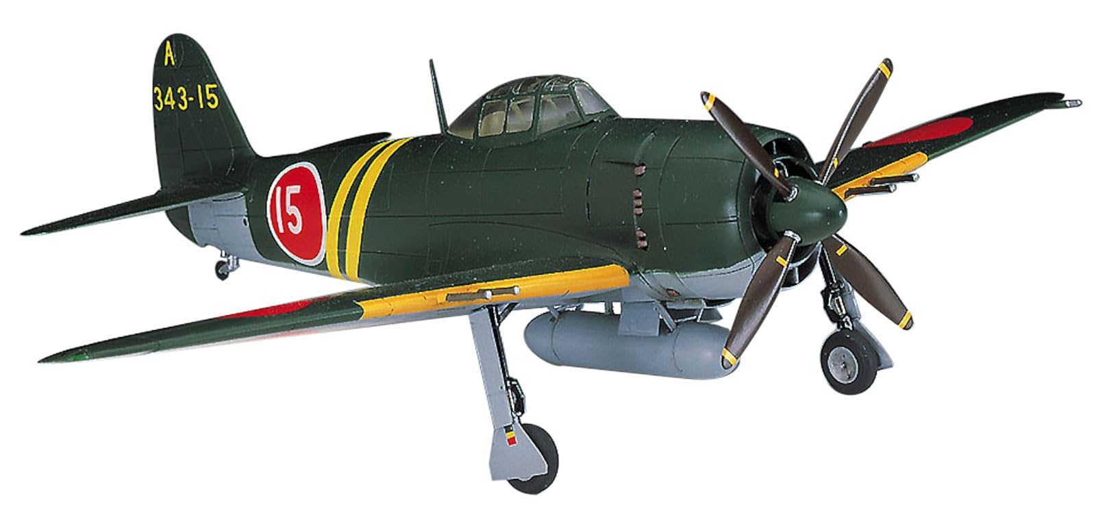 

Hasegawa Kawanishi Shiden Kai Local Fighter Plastic Model 1/72 N1K2-J зелёный