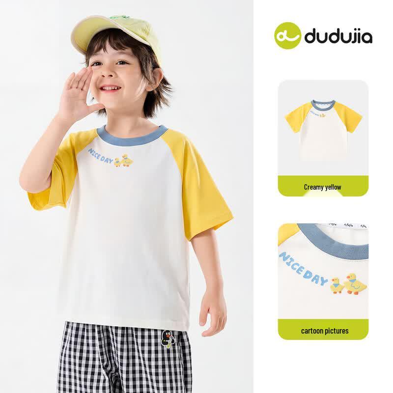 Dudujia Baby Summer Cotton Short Sleeve T-Shirt 100