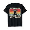 Get In Loser Alien Ufo T Shirt Vintage Vintage Slightly Stylish Fashion Homme Soft Designer Clothes Stretched Graphic