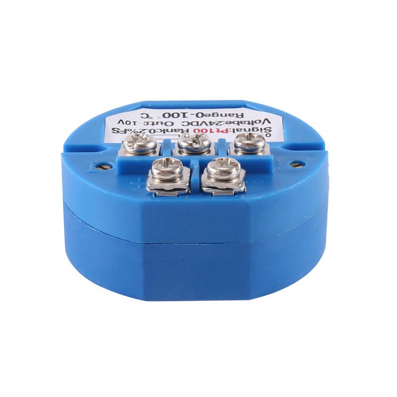 A96I-5X PT100 Type To 0-10V 0-100 Degree RTD Input 0-10 A Output DC24V Thermal Resistance Temperature Transmitter