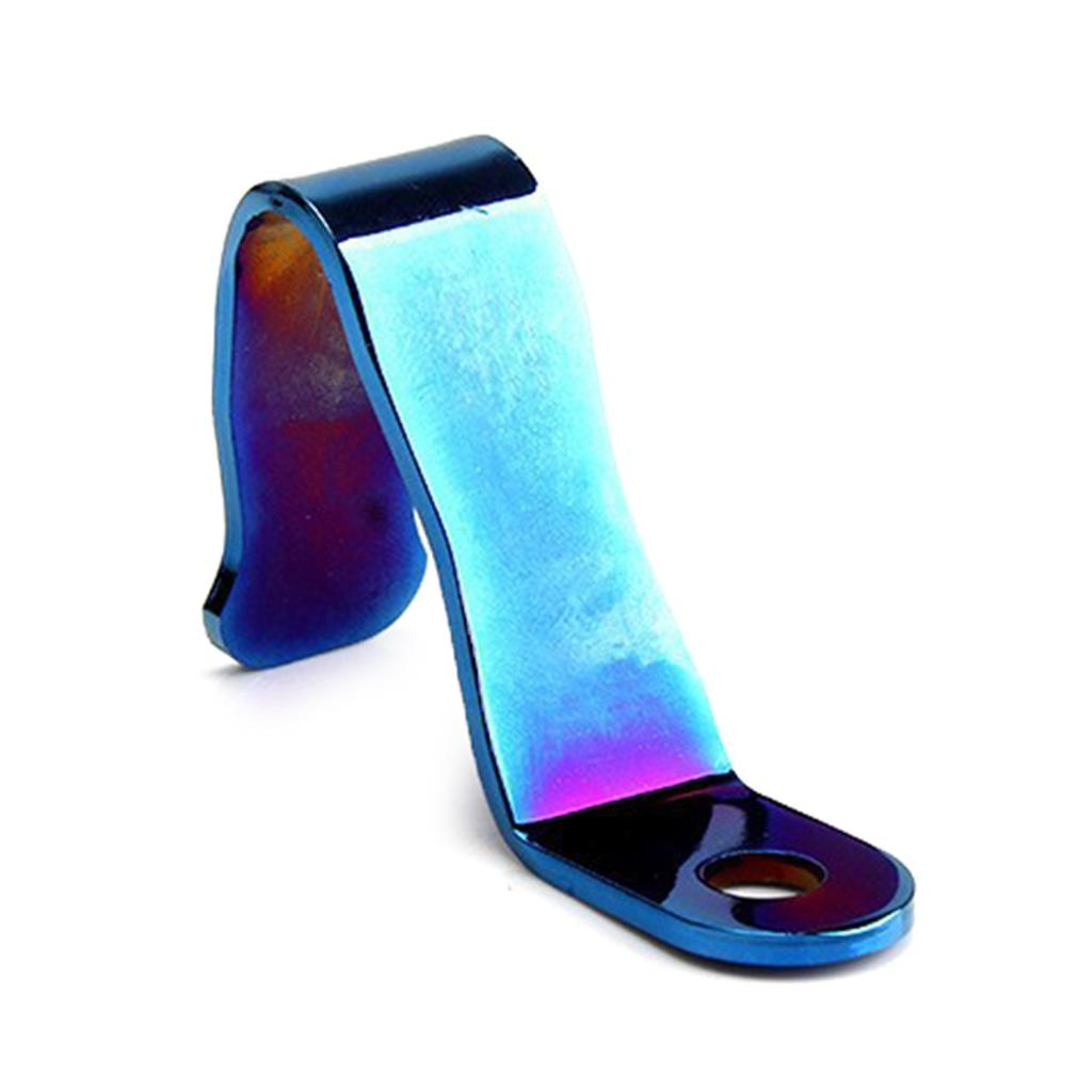 Rückspiegelhaken Motorradhelmhaken Stahlhelmhalter Einfache Installation Taschenaufbewahrung für Helmlagerung