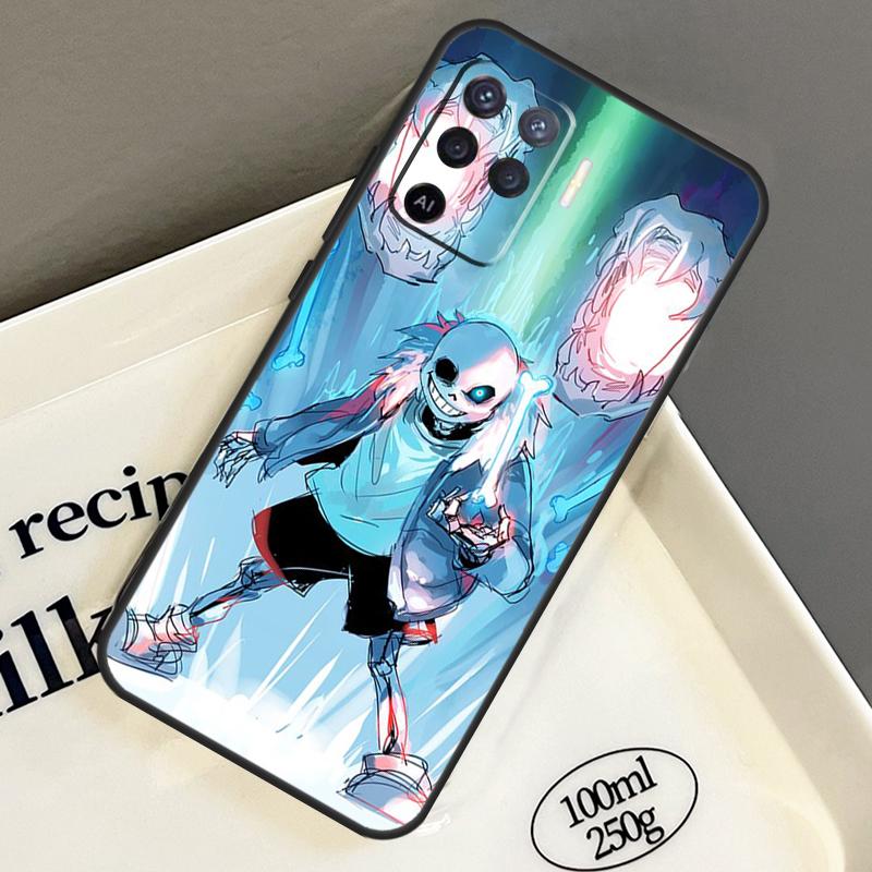 Game Undertale Sans For Oppo A17 A15 A16 A18 A94 A74 A54 A38 A58 A78 A98 A40 A60 A80 A76 A96 A57 A77 A5 Pro Case