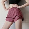 Women's Summer Quick-Dry Fake Two Loose Sports Shorts  Thin Training Yoga Running Casual Pants
