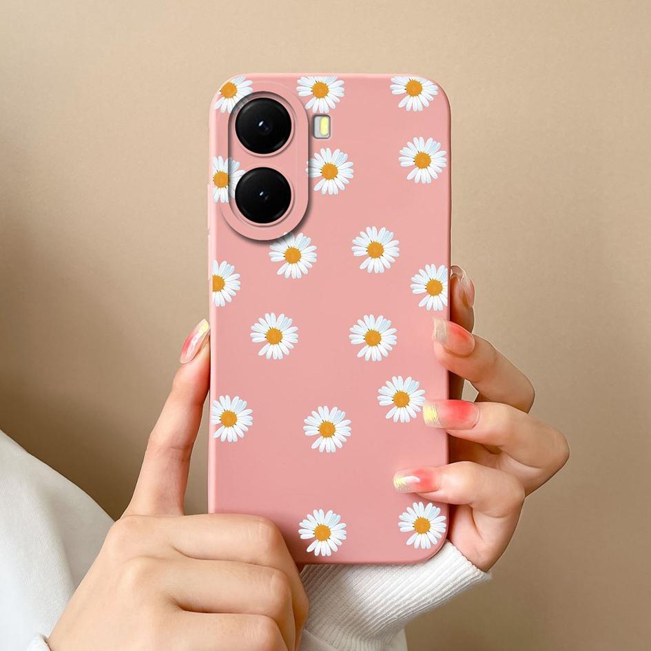 New Case For Redmi 13 14C A1 Turbo 4 A4 A2 K70 Ultra A5 14R Beautiful Sunflowers Liquid Silicone Anti Slip Protection Soft Back Covers For Redmi Shell