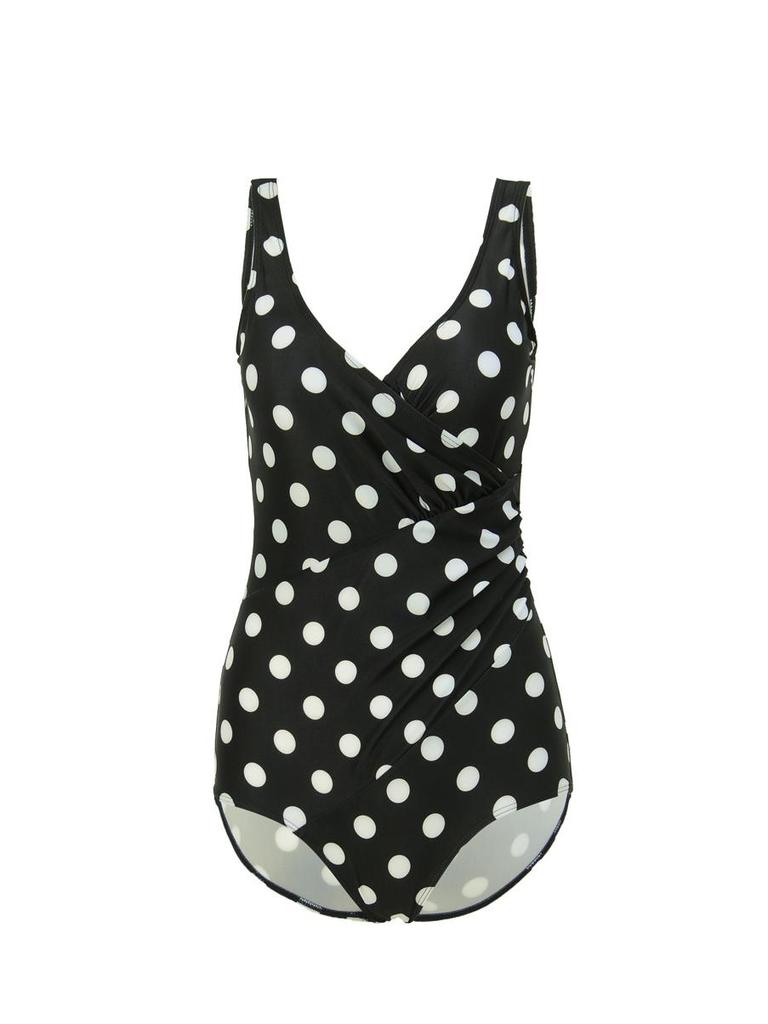 2024 Übergröße Einteiliger Badeanzug für europäische und amerikanische Frauen