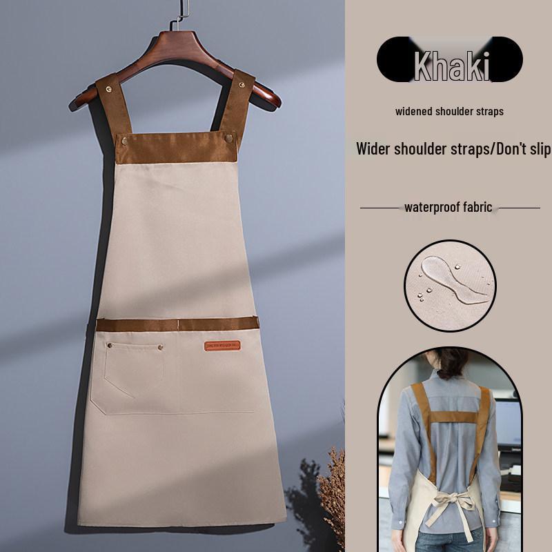 Waterproof Stain-Proof Apron for Supermarket, Catering, and Milk Tea Shops with Logo Printing