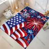 Celebration Patriotism  American Flag Carpet Yoga Living Room Room Decor Children's Crawling Mat Doormat Area Rug